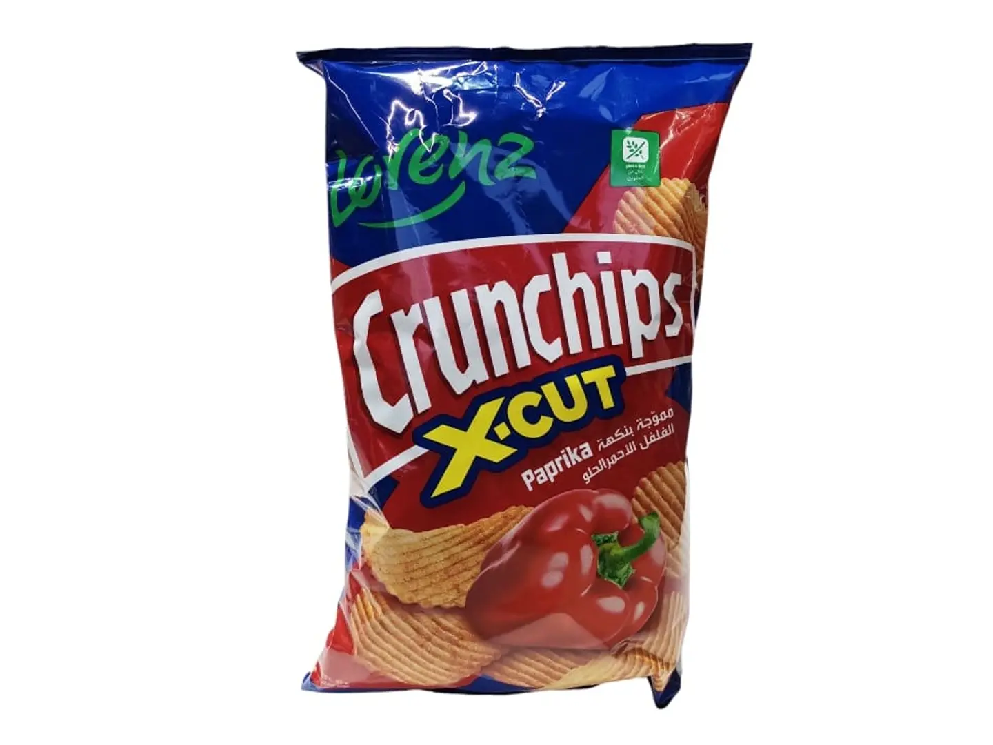 Lorenz Sweet Red Pepper Flavour Zigzag Potato Chips 85g