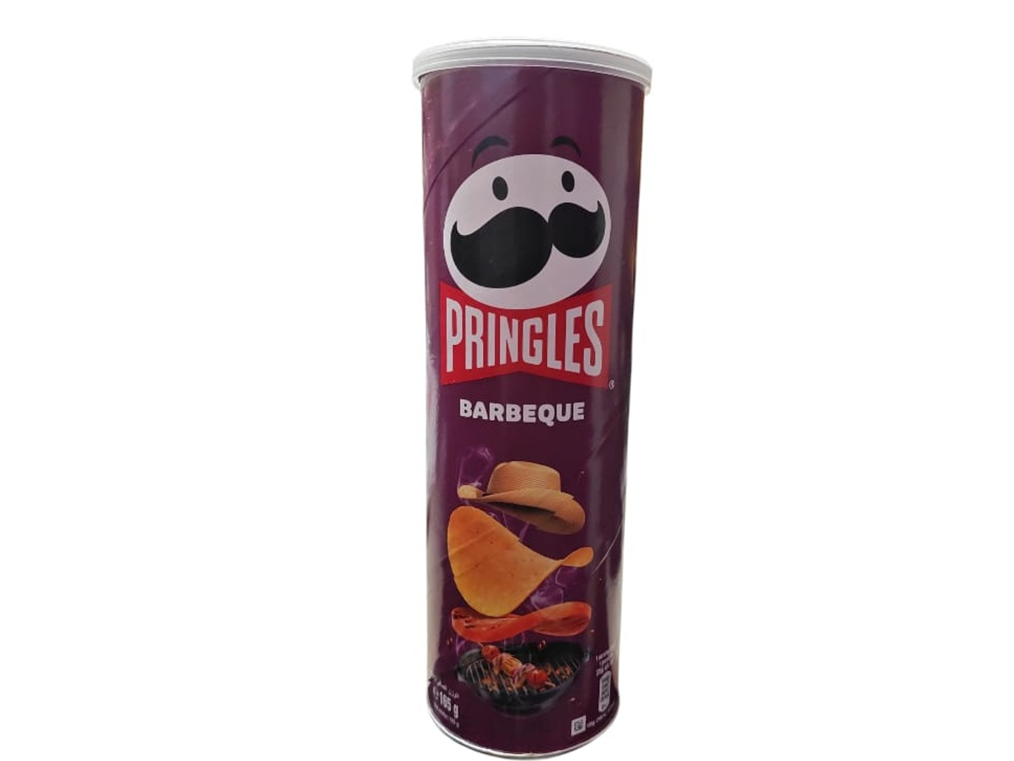 Pringles Large Bbq Potato Chips 165g