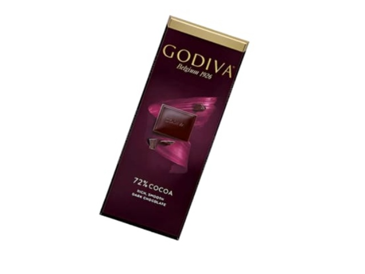 Godiva Pure Dark Chocolate 72 Unsweetened Cocoa 90g