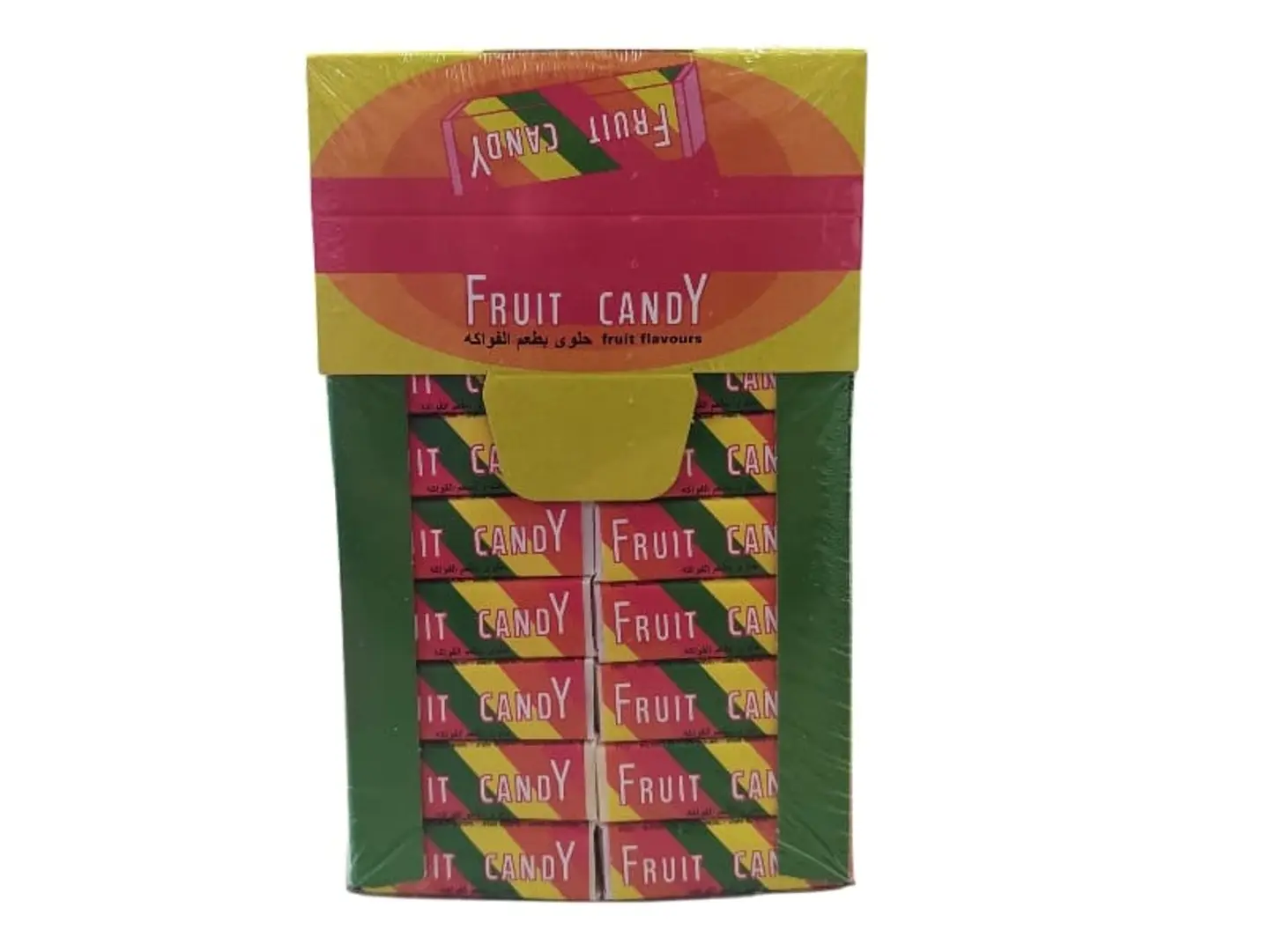 Original Fruit Block Candy, 80 Piece Box