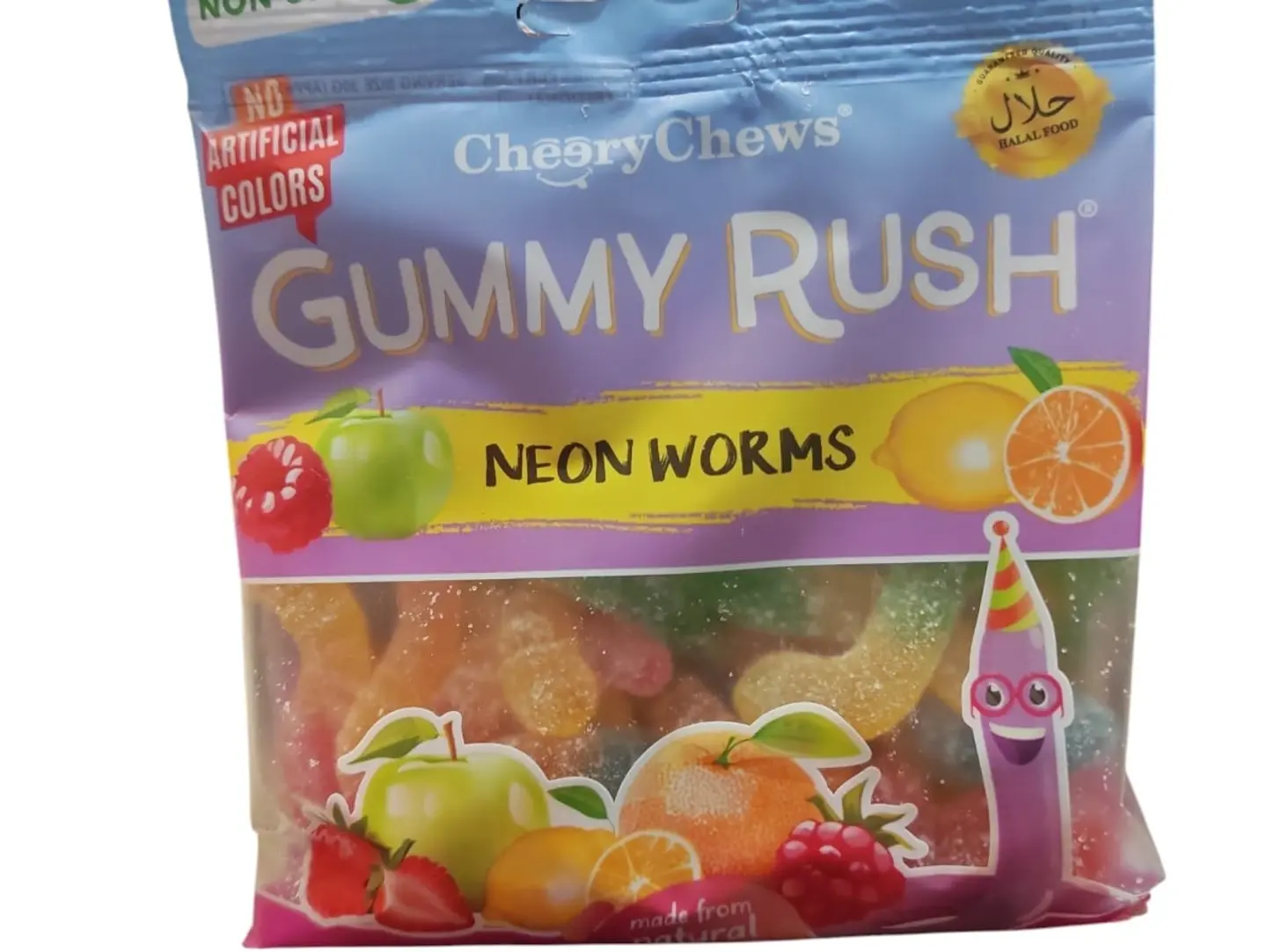Sugared Fruit Flavored Gelly Juicy Rush