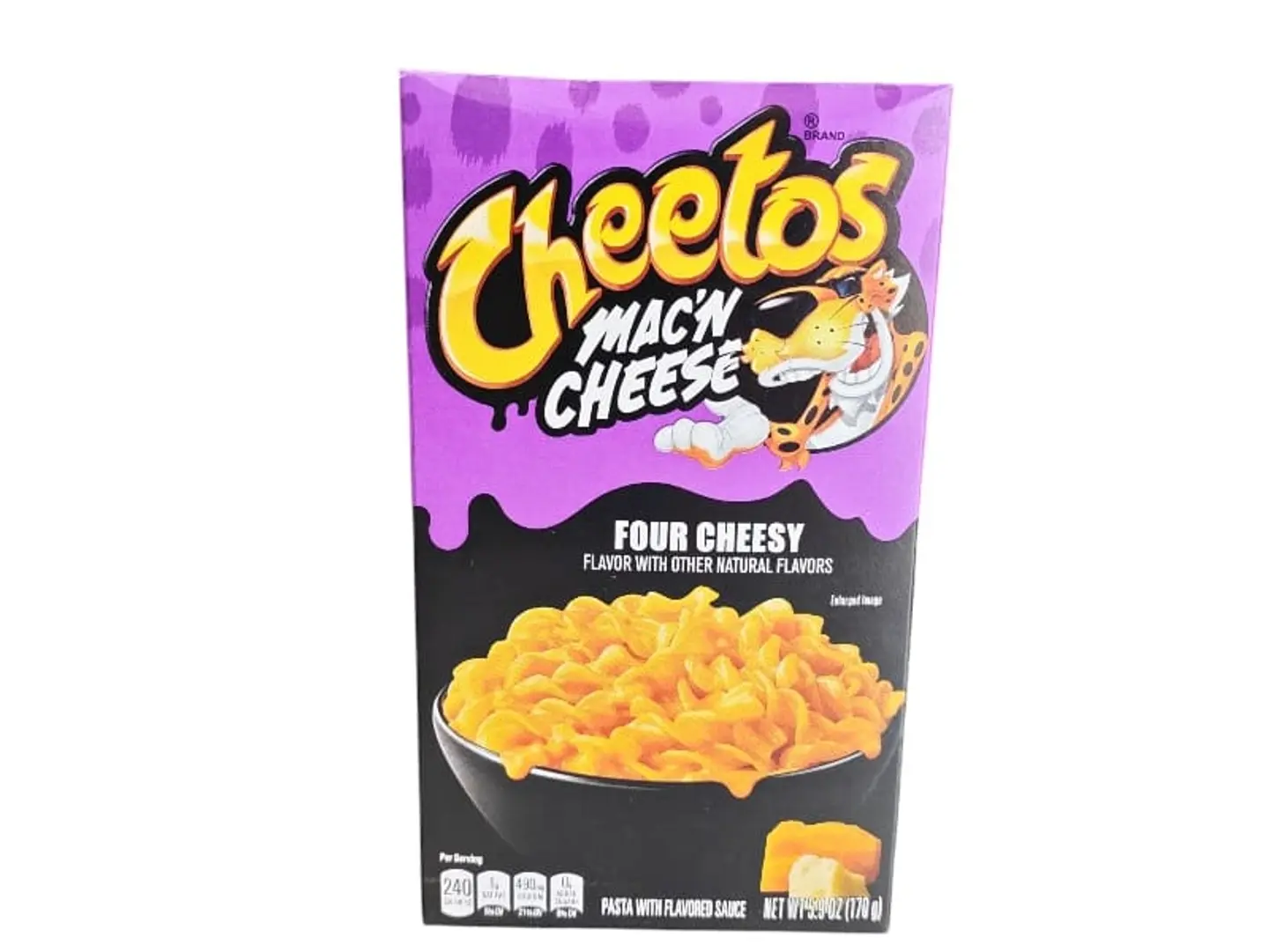 Cheetos Macaroni Four Cheese Flavor Purple Pack 170g