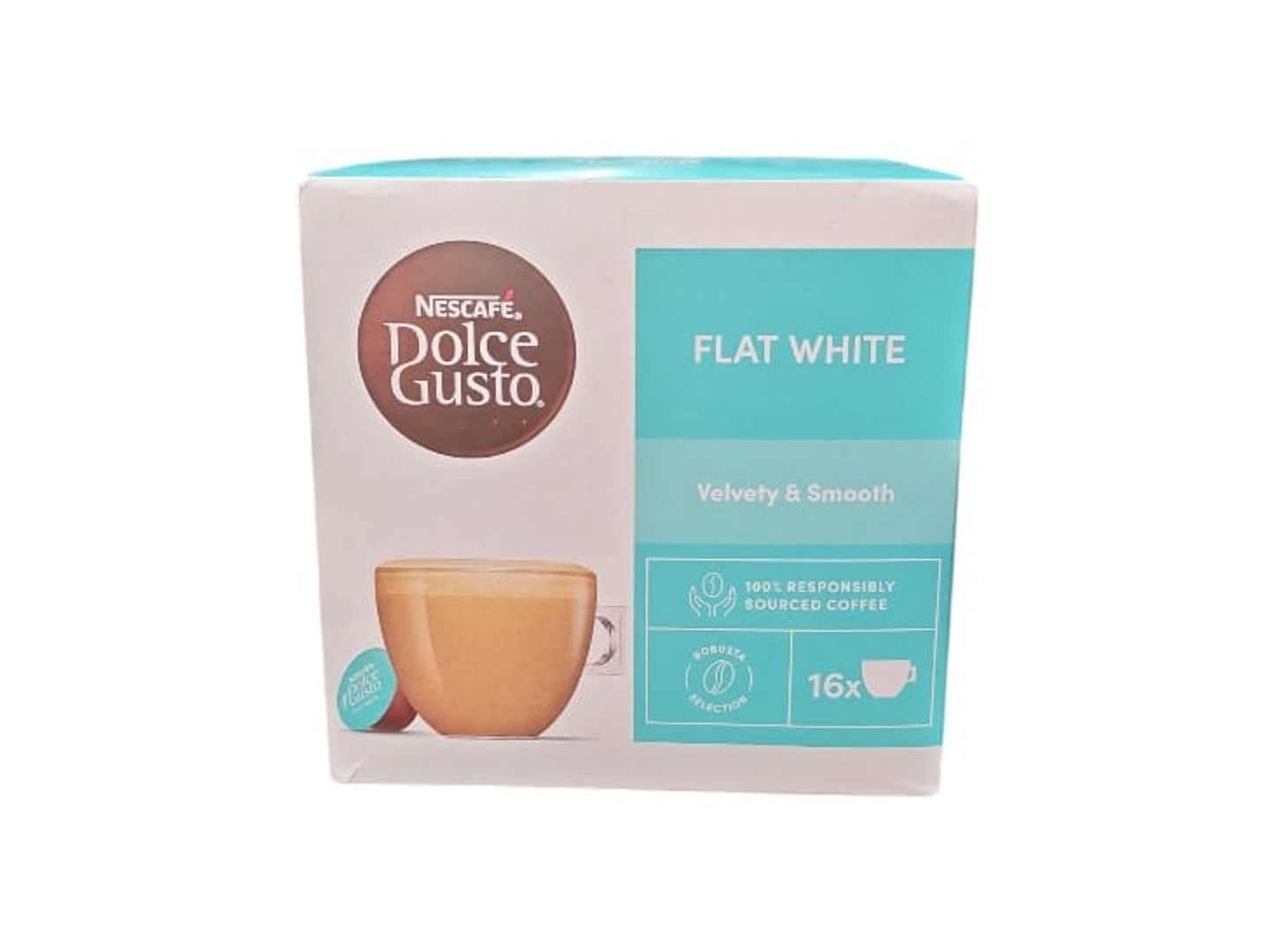 Nescafe Dolce Gusto Flat White Coffee Capsules 187.2g