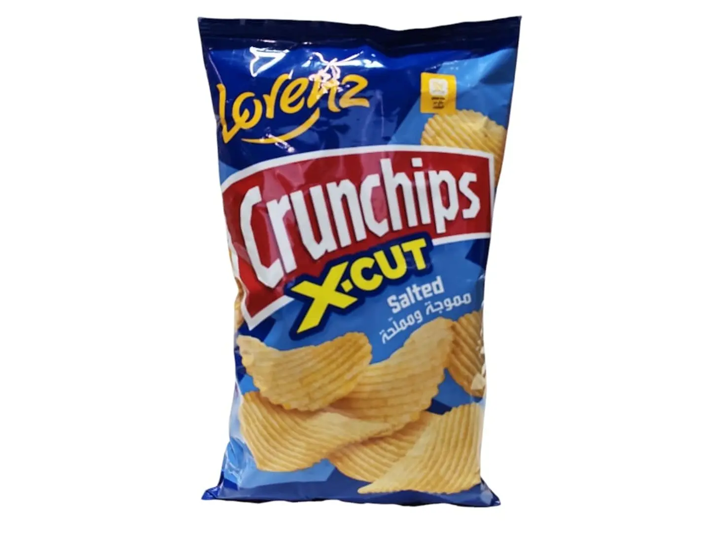Lorenz Salted Zigzag Potato Chips 85g