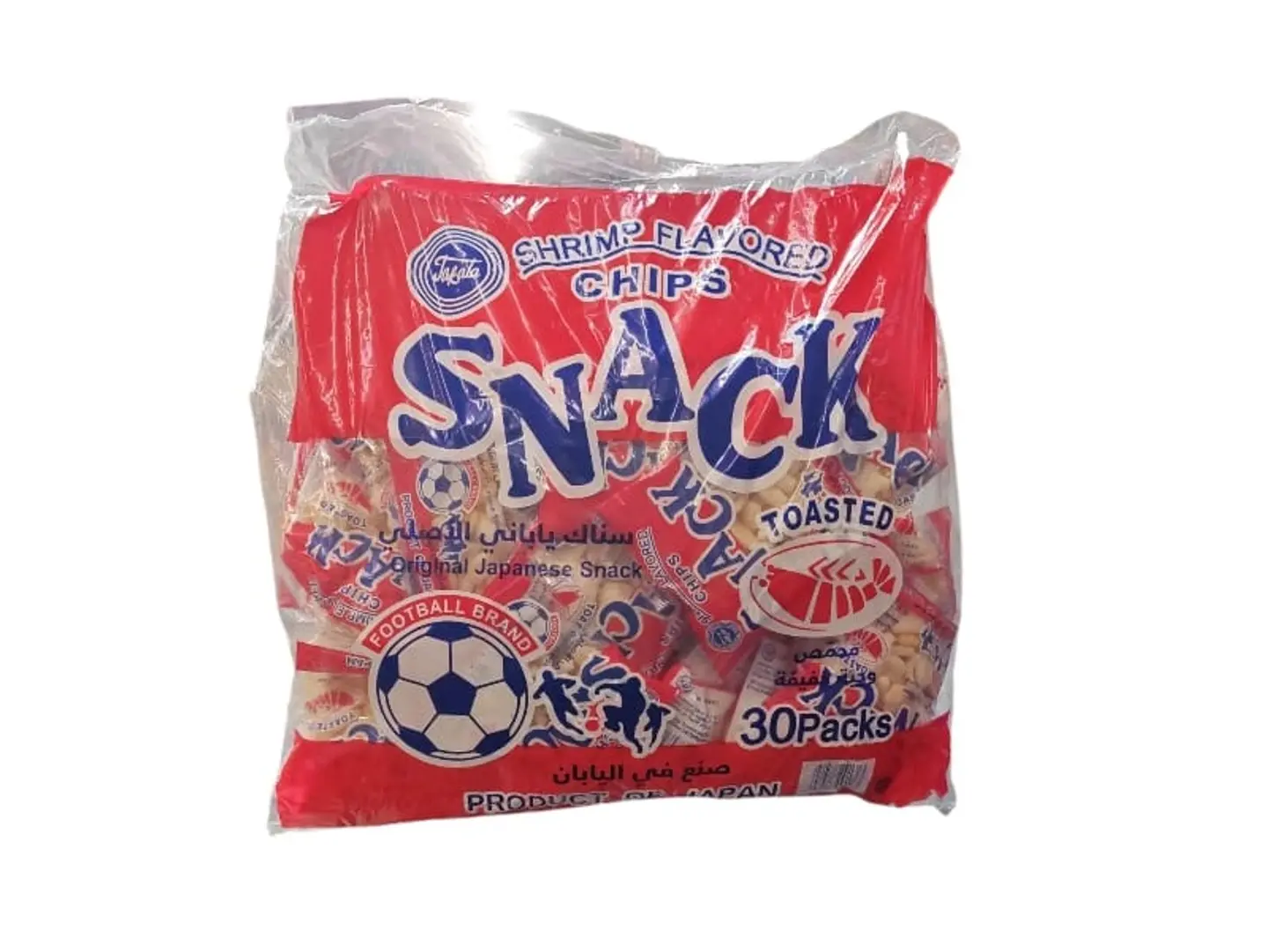 Original Japanese Snack Abu Koura, 30 Piece Bag