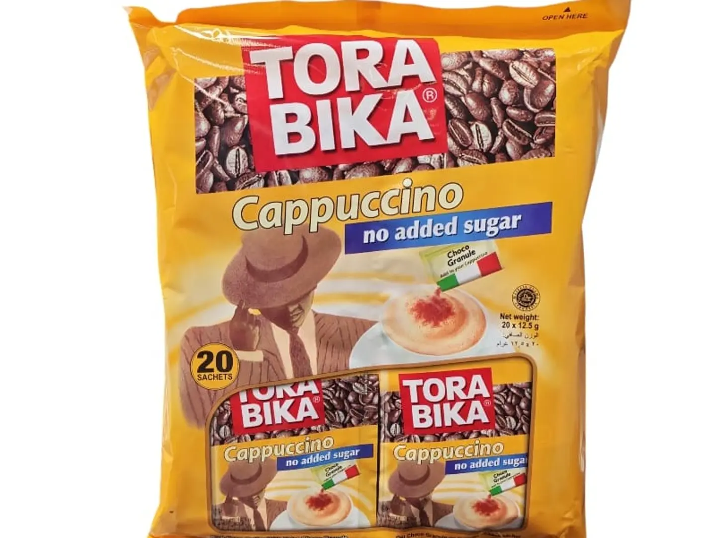Torabika Cappuccino Coffee Without Sugar 20+12.50g