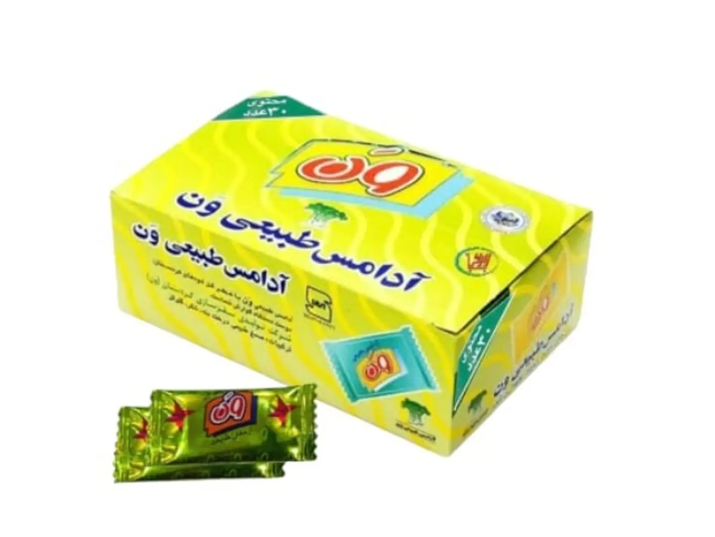 Adams One Natural Chewing Gum 30 Pieces