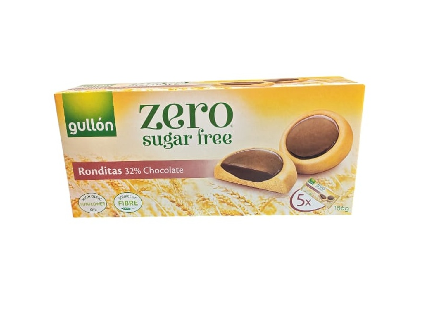 Rondiyat Chocolate Biscuits No Added Sugar 186g