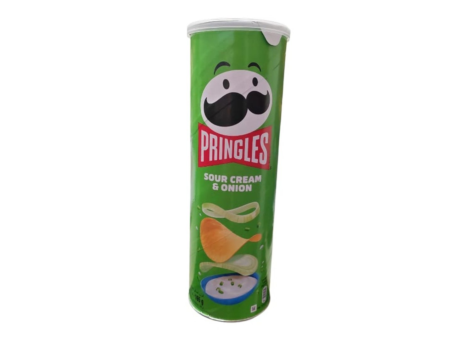 Pringles Potato Chips Big Onion & Sour Cream 165g