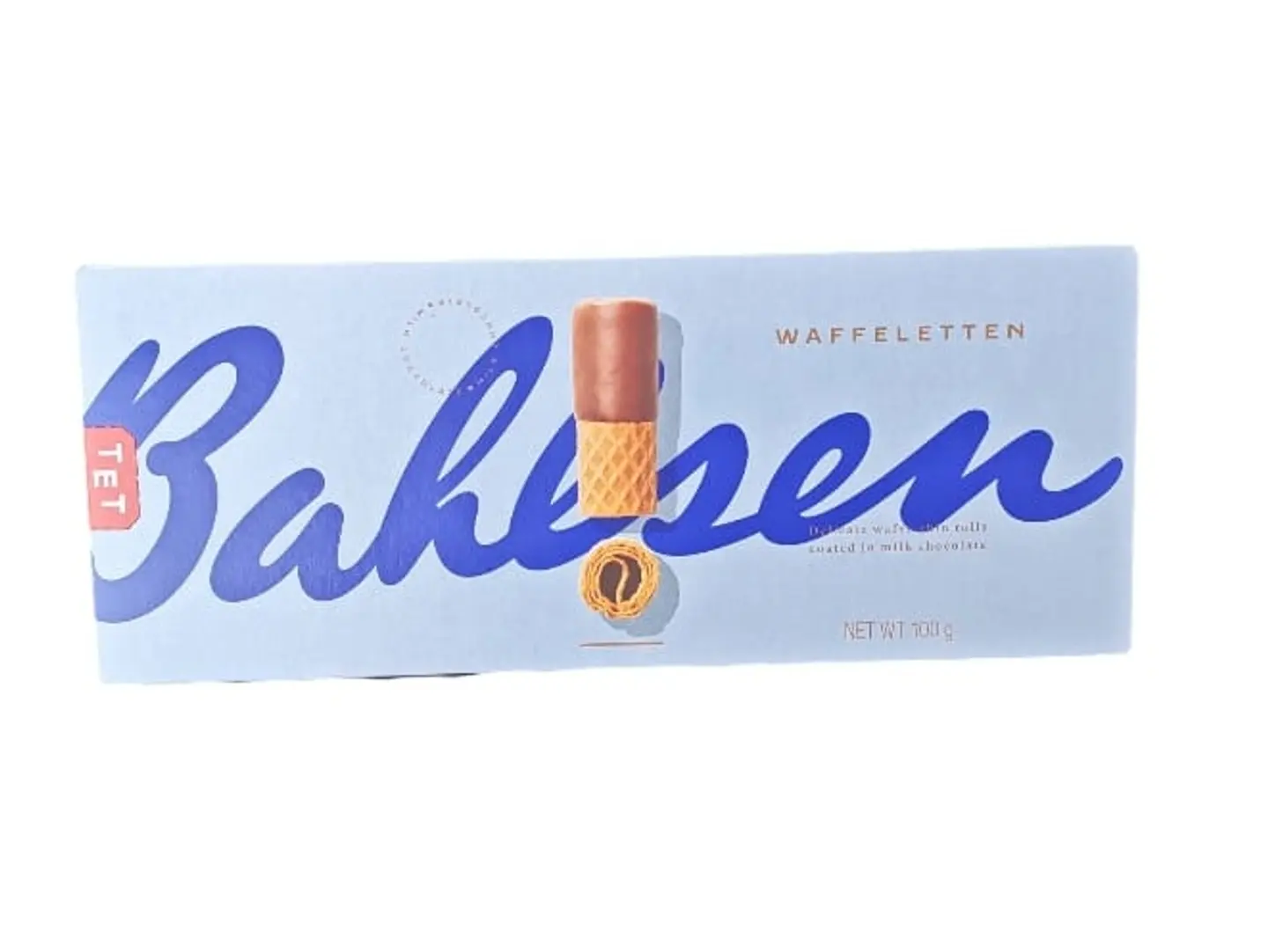 Balsen Waffleten Wafer Rolls Milk Chocolate 100g