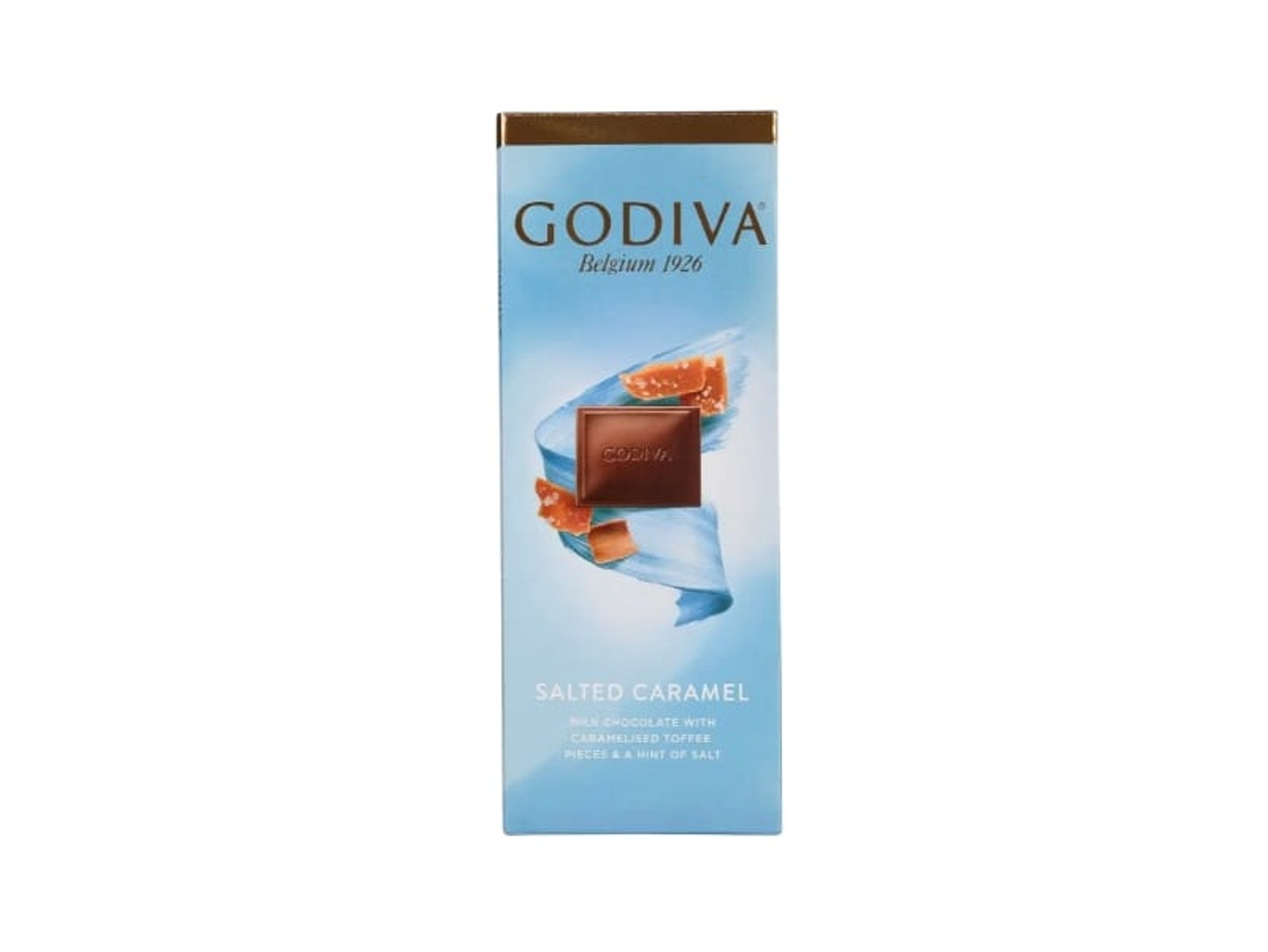 Godiva Milk Chocolate With Salted Caramel 90g