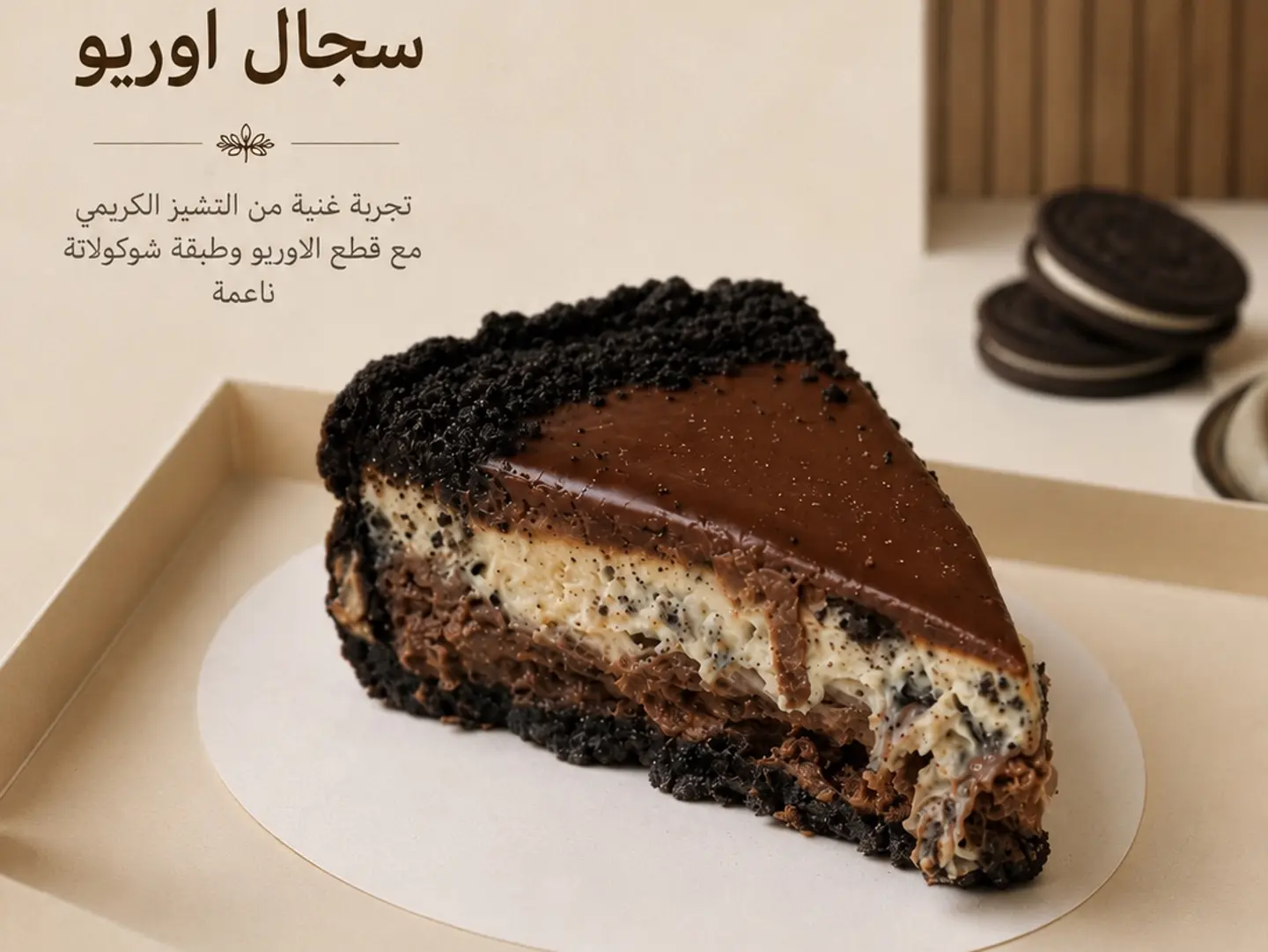 Sijal Oreo Cheesecake