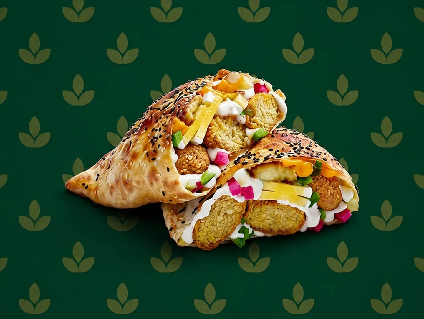 فطيرة فلافل