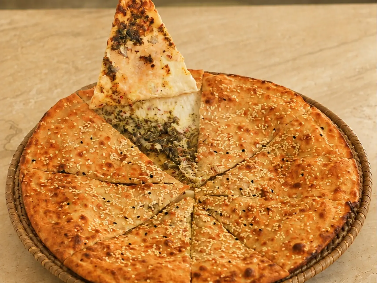 لبنة وزعتر