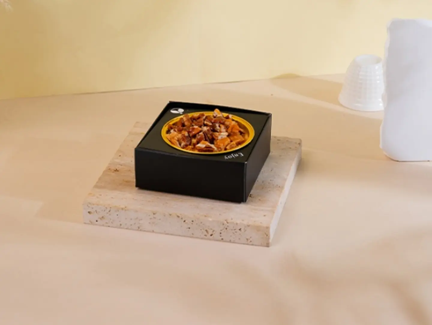 Date And Cream Pudding