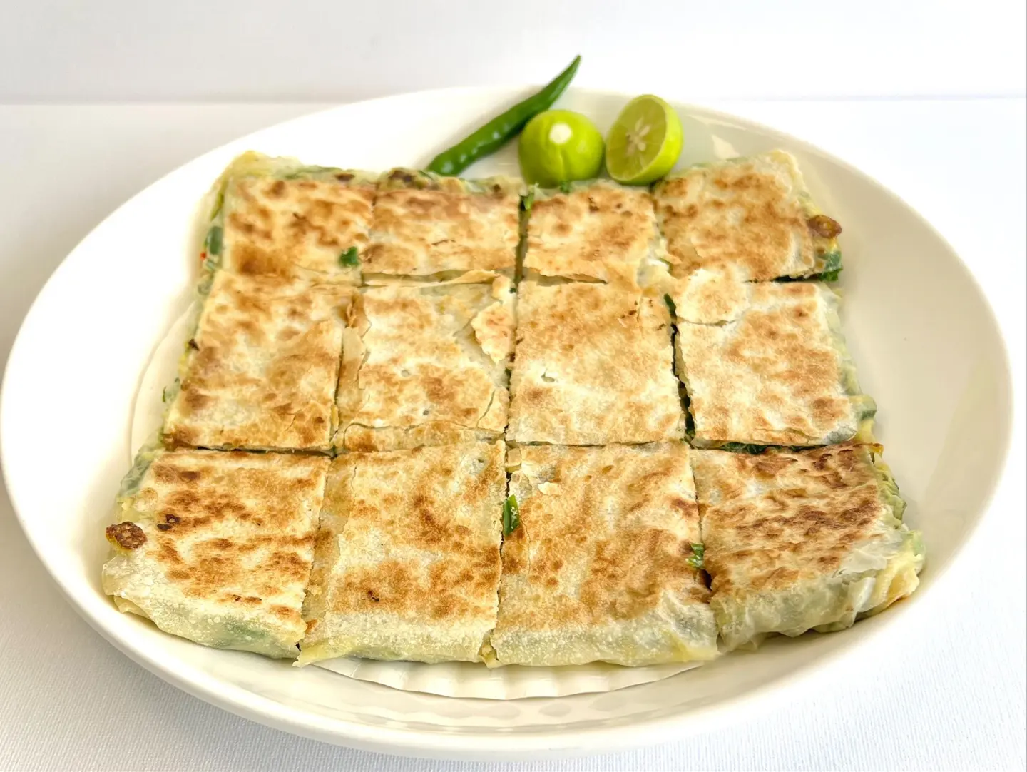 صحن مطبق خضار