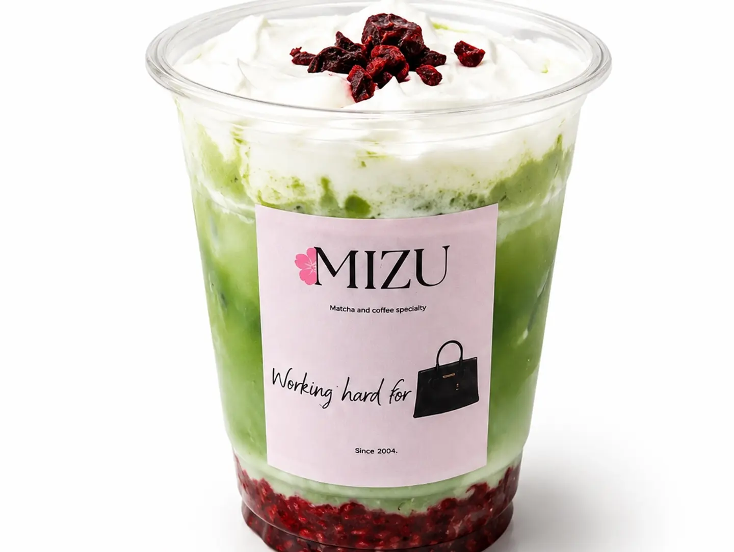 Raspberry Matcha