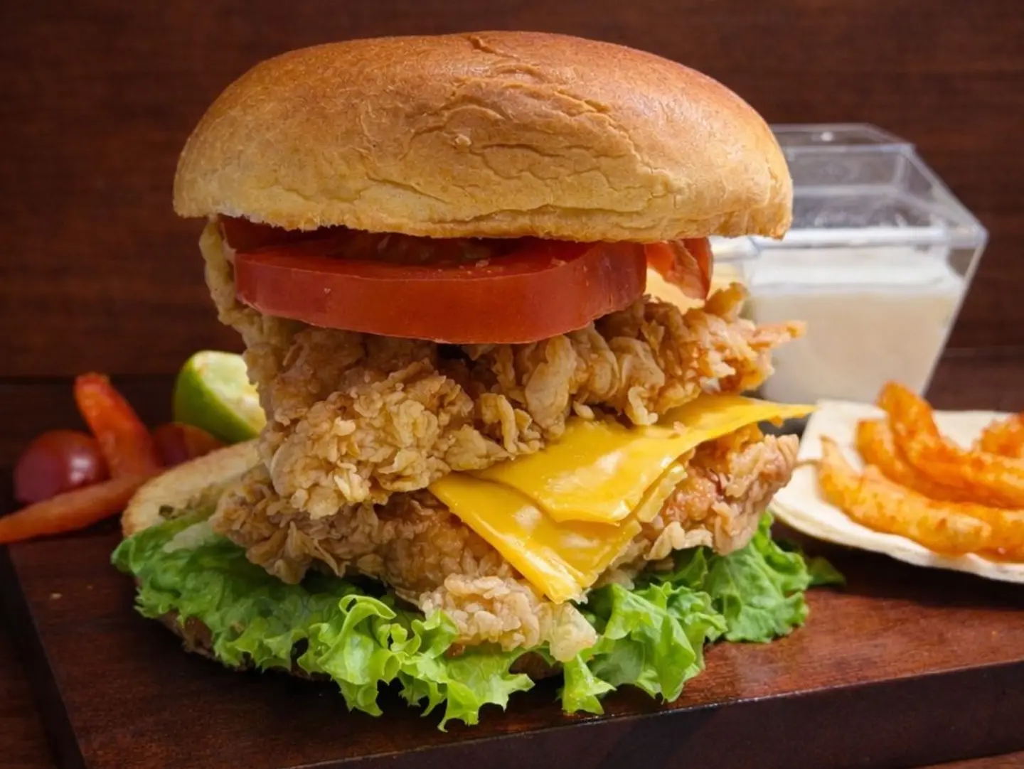 Yore Zinger Brioche Burger - Sandwich