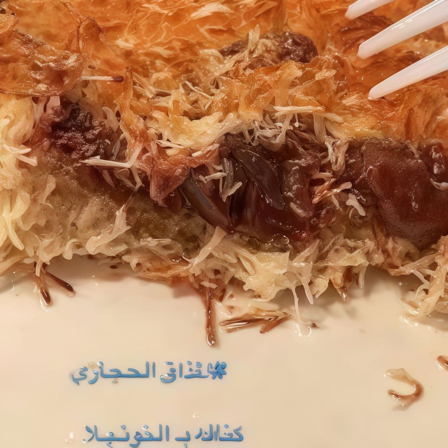 كنافه بالنوتيلا