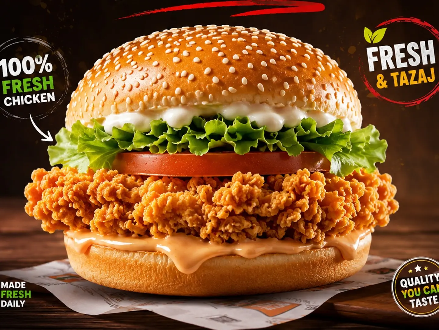 Zinger Burger Spicy