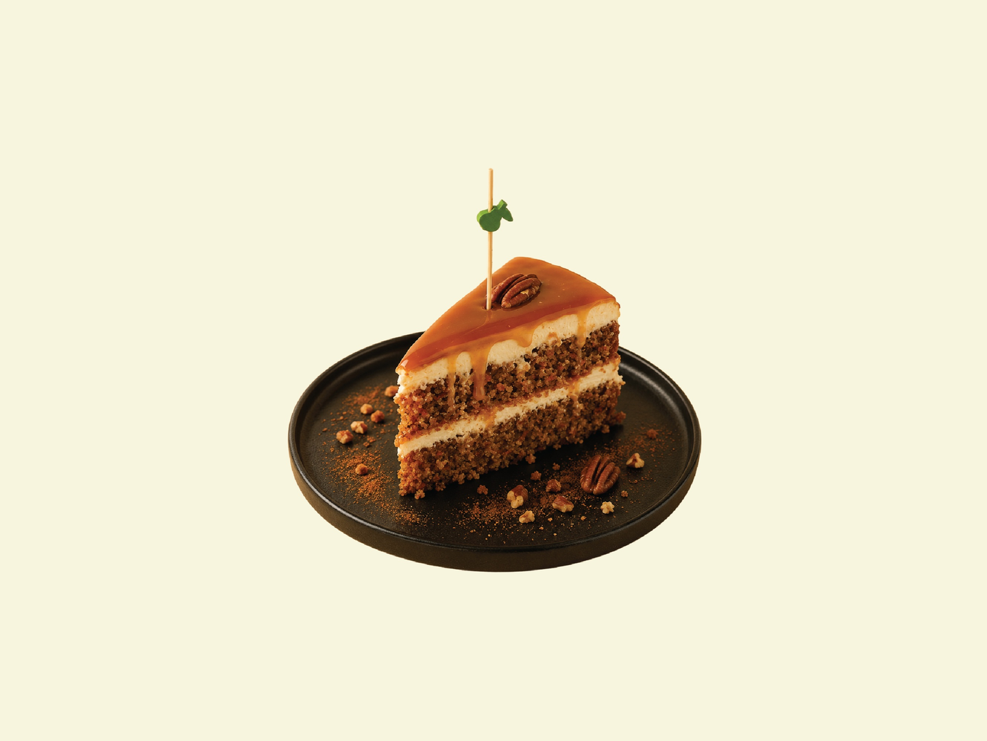 Carrot Cake With Salted Caramel