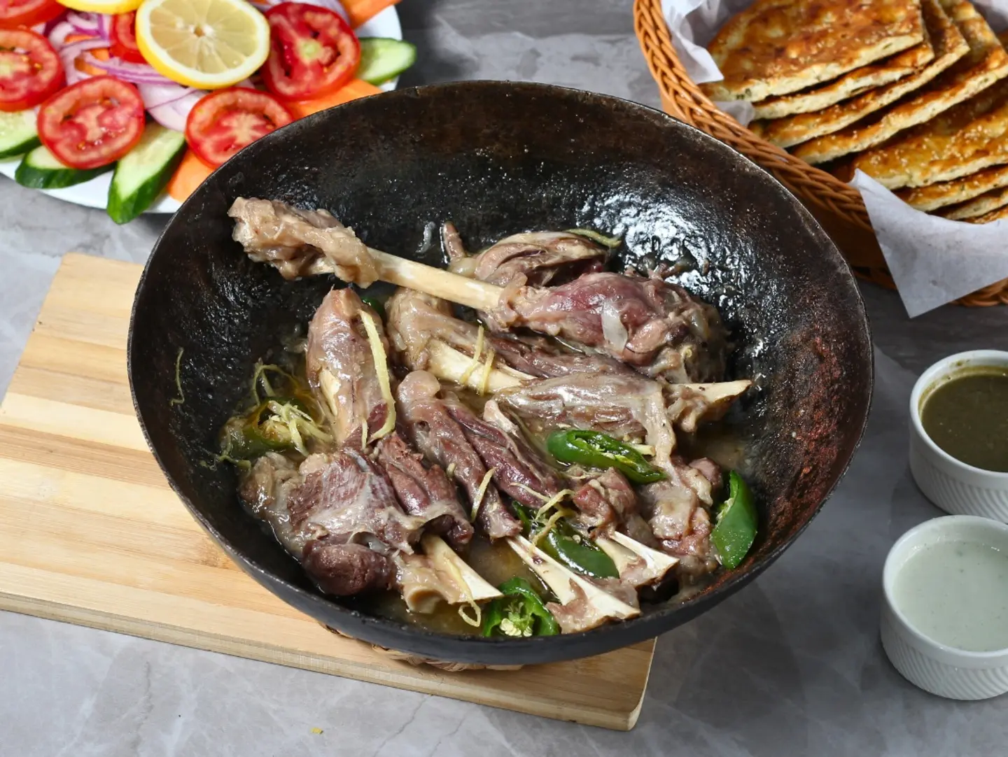 Mutton Machli Karahi 1 Kg