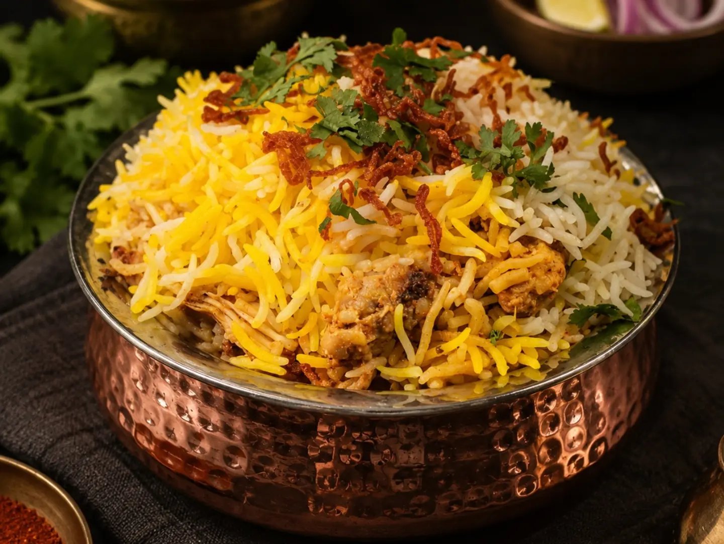 Mutton Dum Biryani