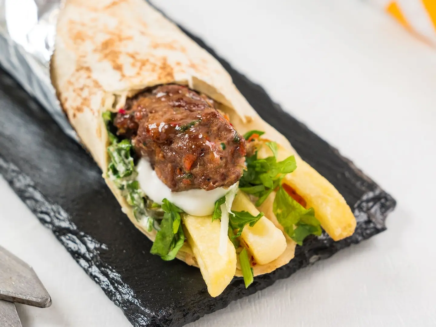 لبنه كباب لحم