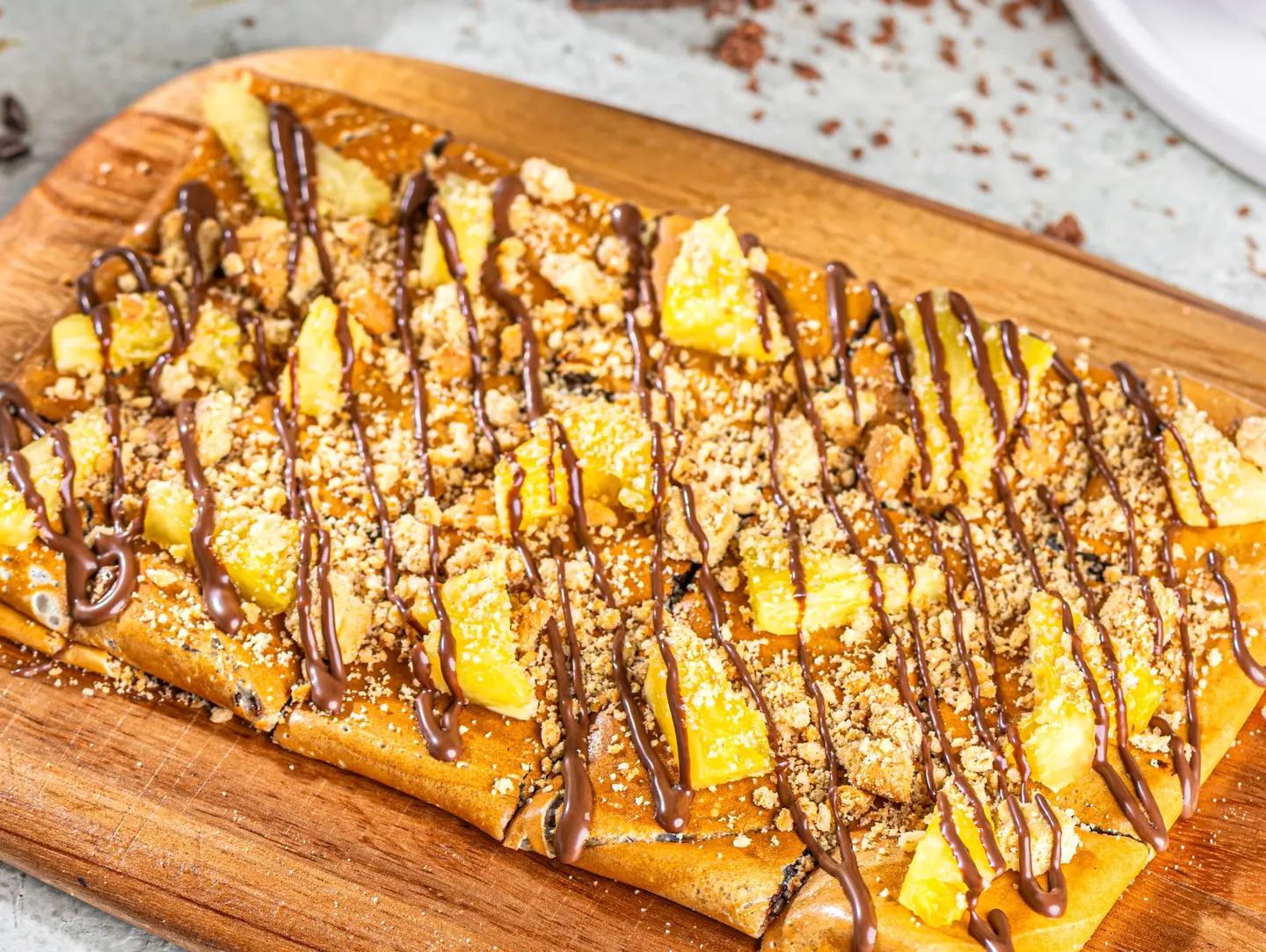 Dark Tropical Crepe