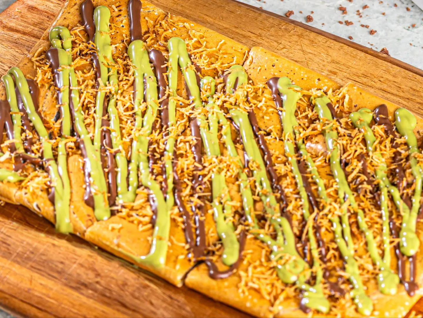 Dubai Chocolate Crepe