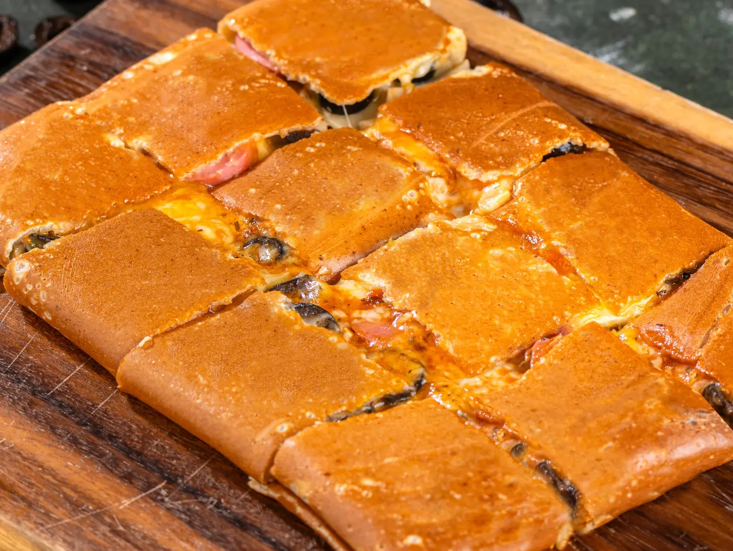 Pizza Delight Crepe