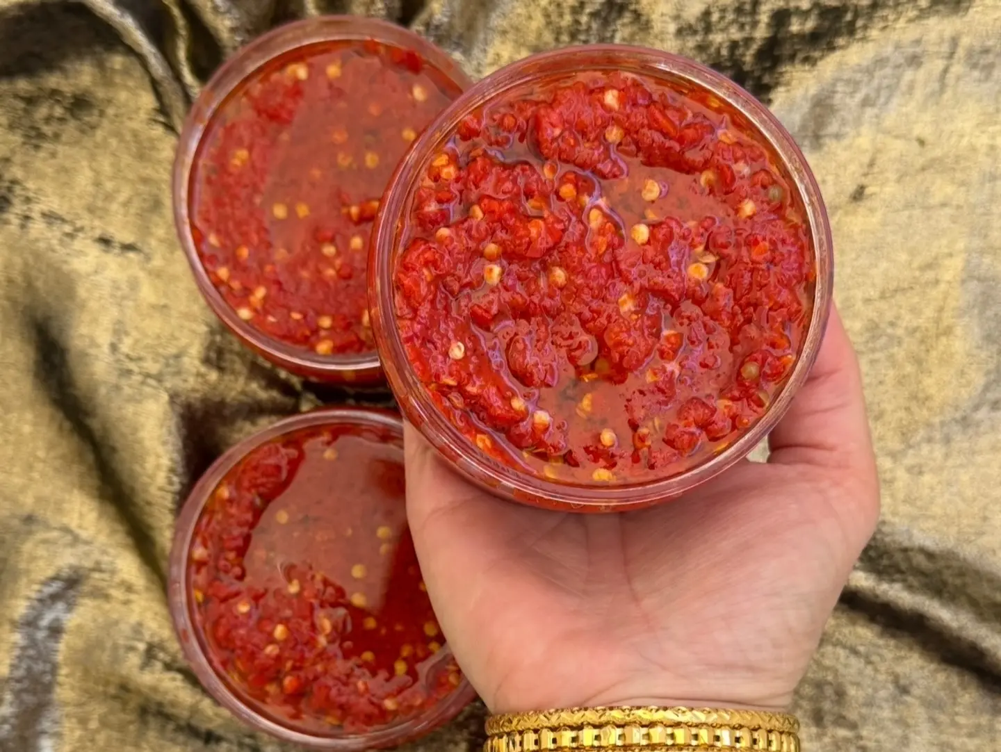Spicy Red Chili Daqoos (250g)