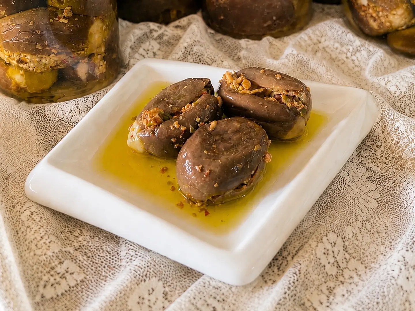 مكدوس الباذنجان 250غ