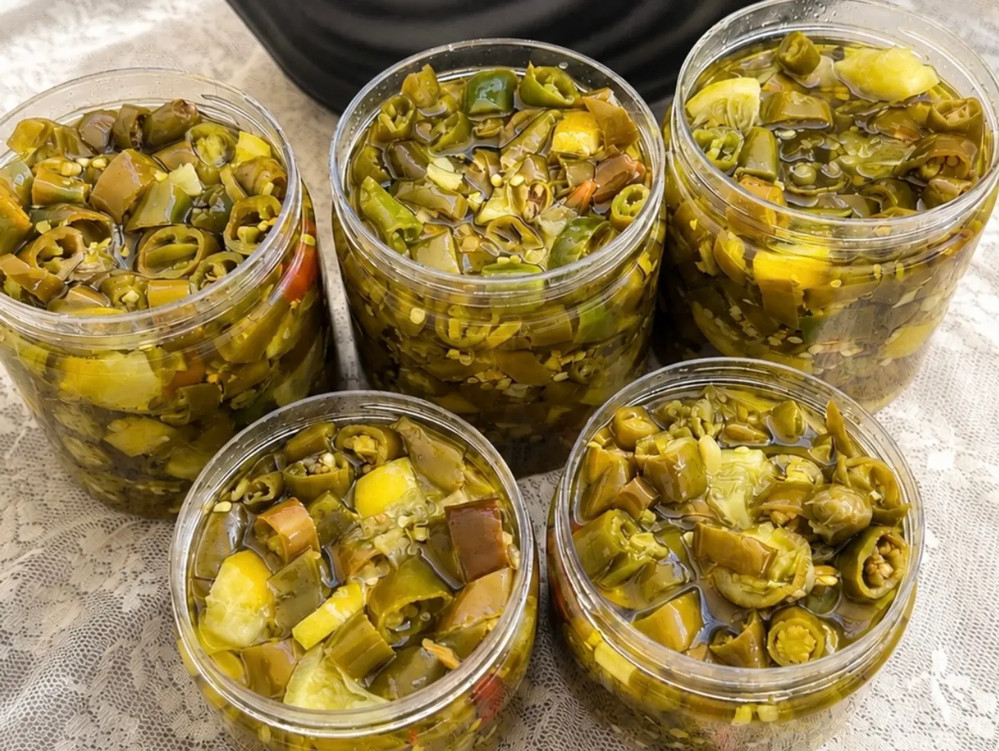 Pickled Peppers With Lemon (250g)