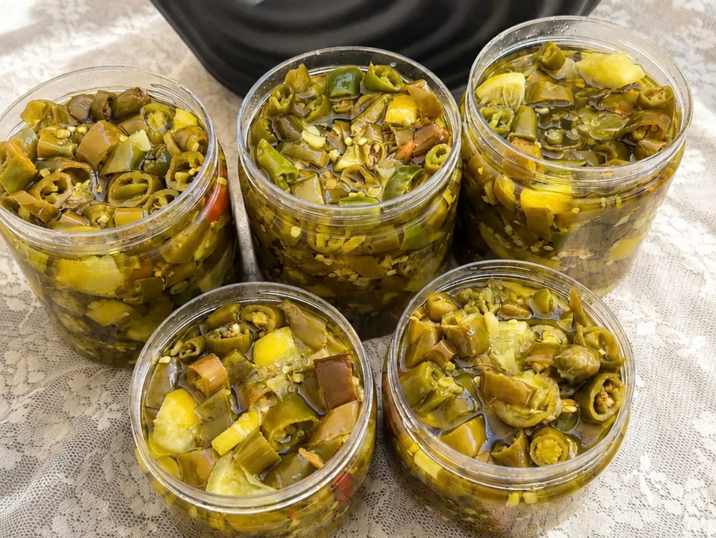 Pickled Peppers With Lemon (500g)