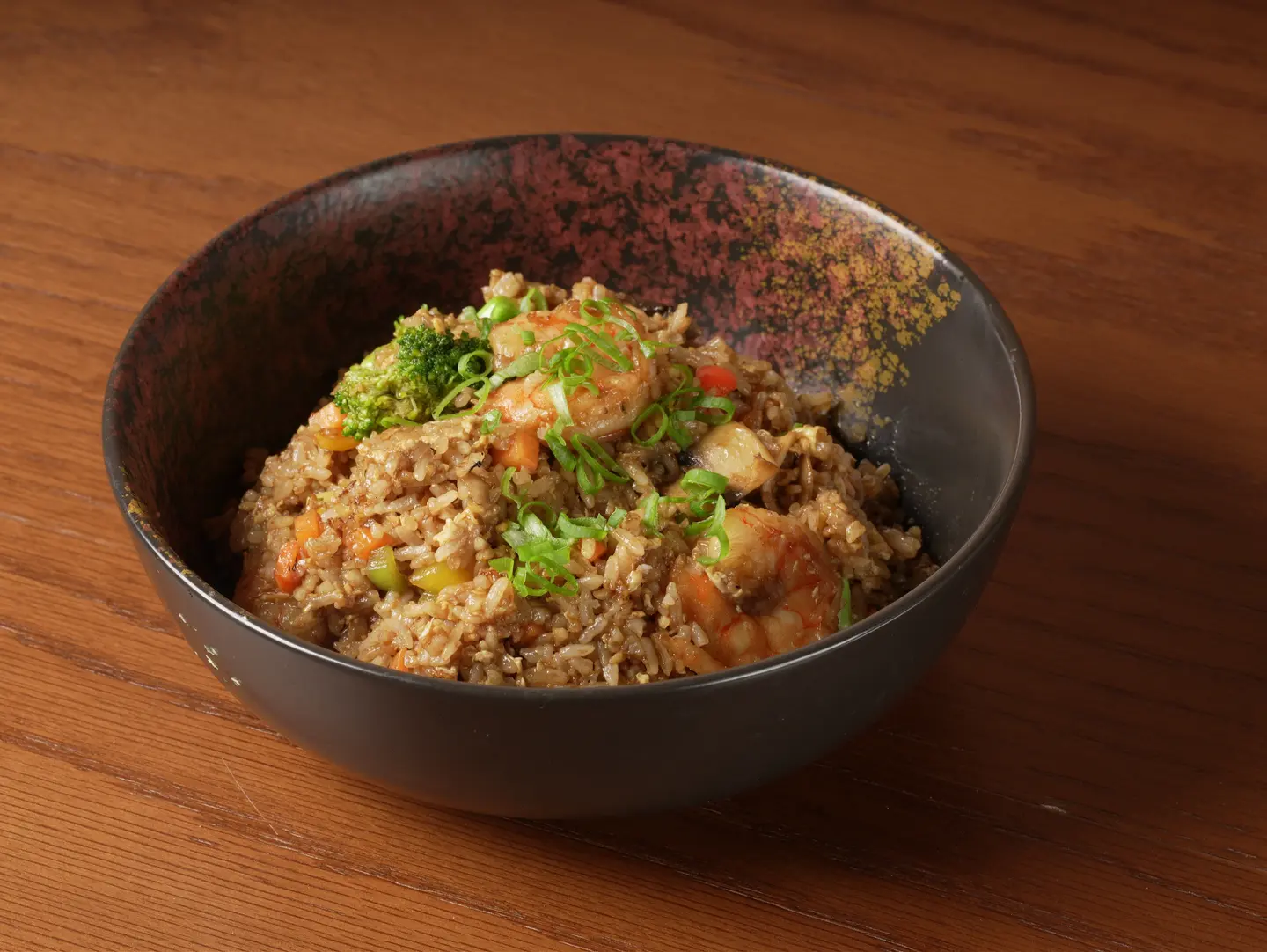 Mix Fry Rice Shrimps