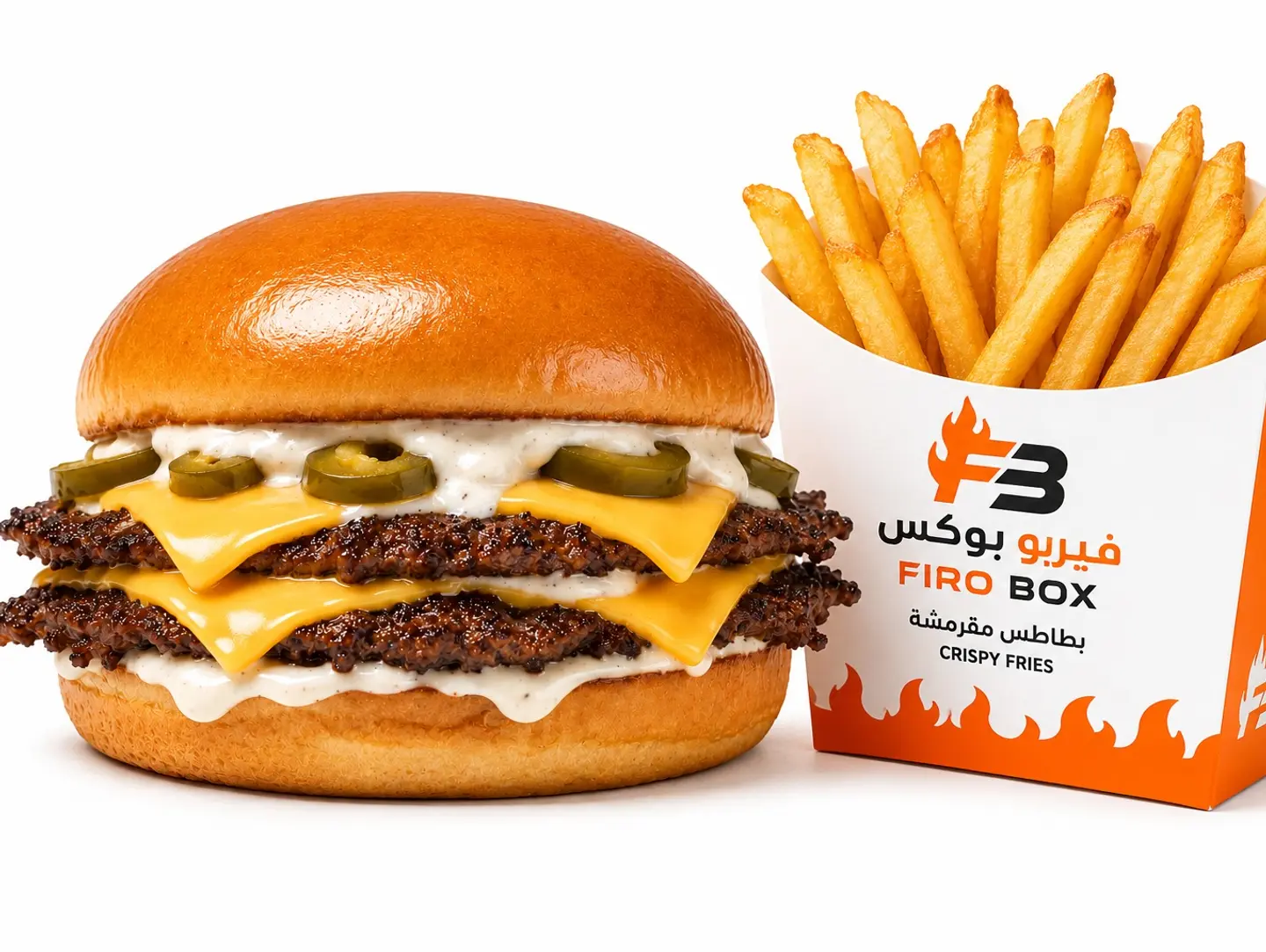 Jalapeño Smash With Fries