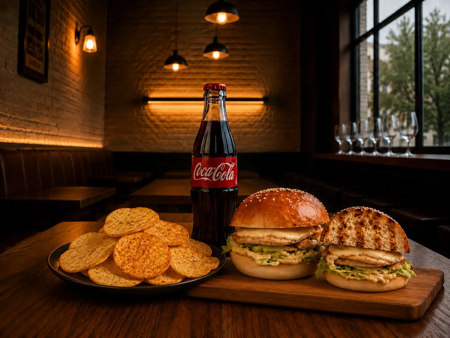 Chicken Burger Combo