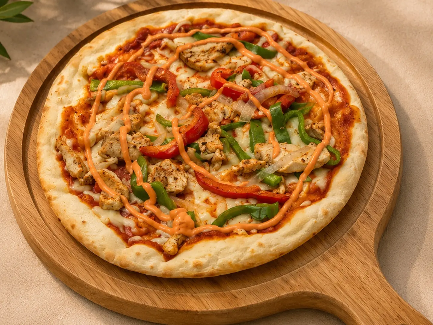 Spicy Chicken Pizza