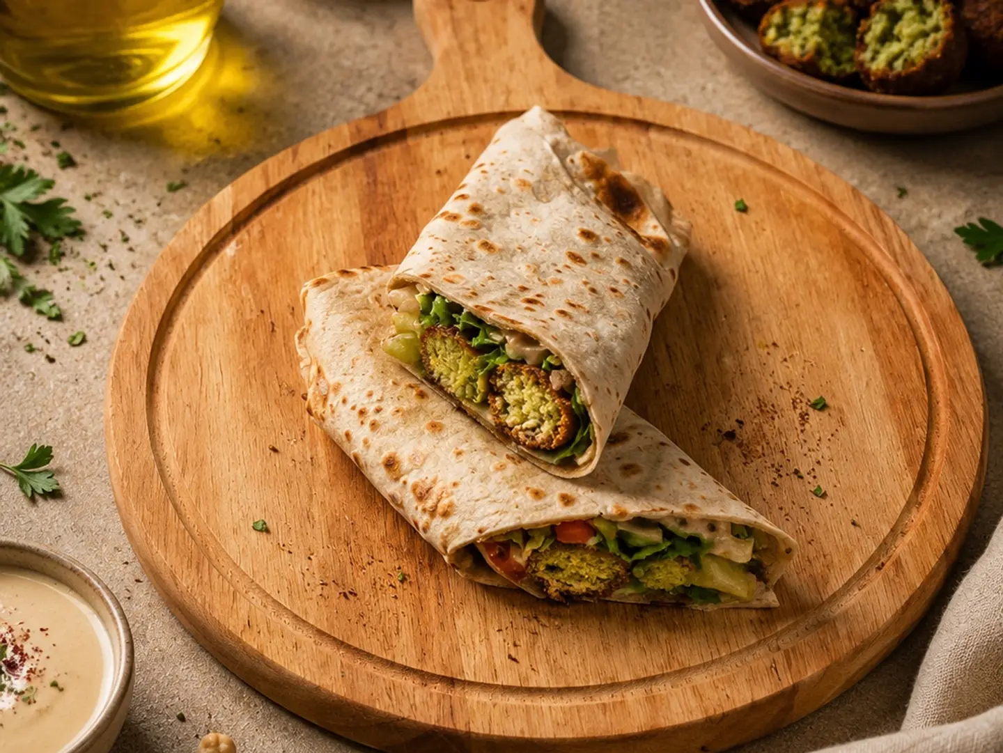 Grilled Falafel