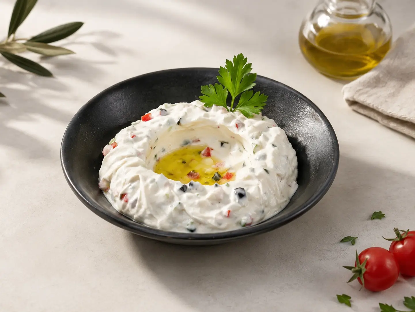 Labneh With Vegetables