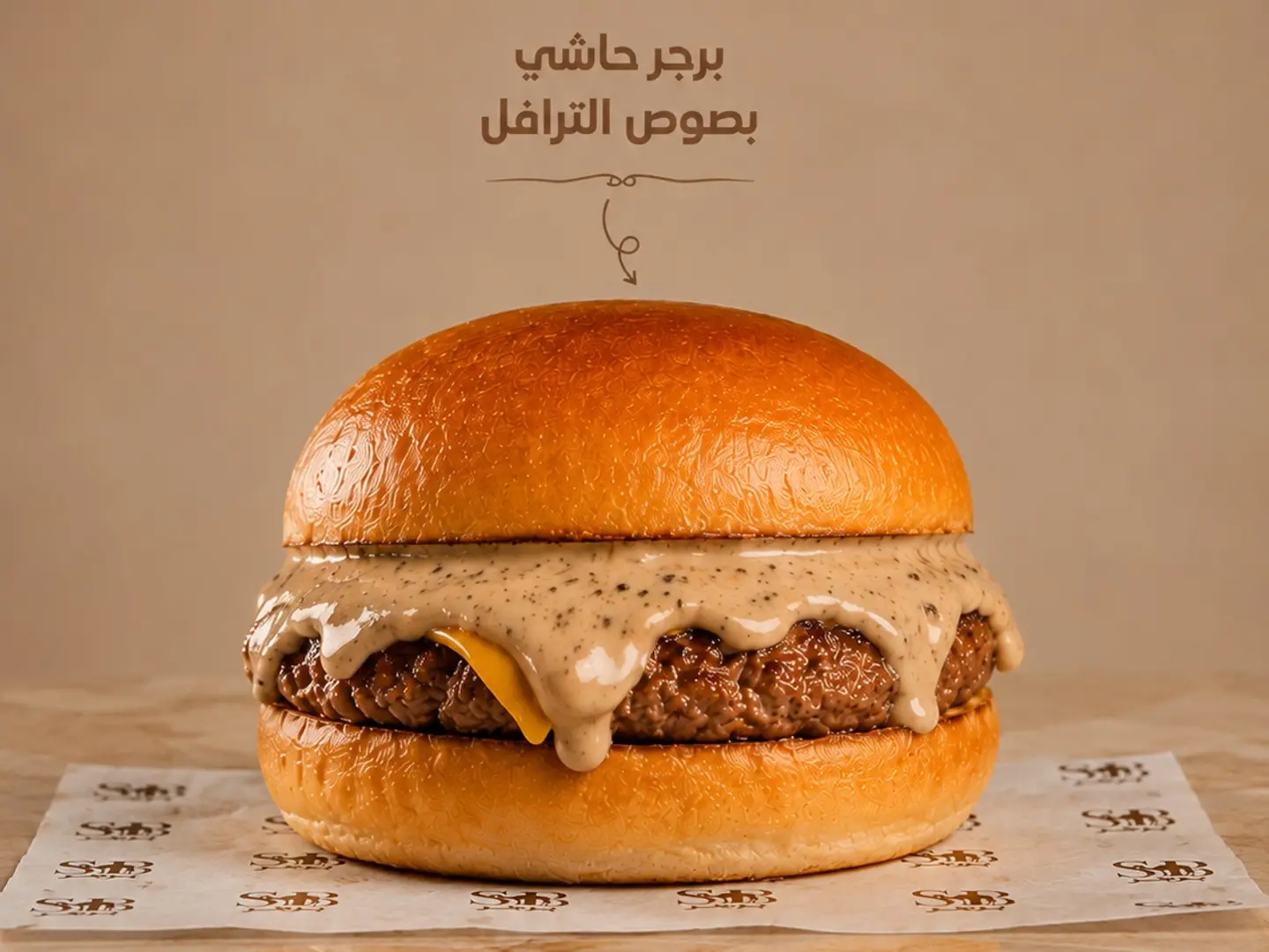 Truffle Hashi Burger