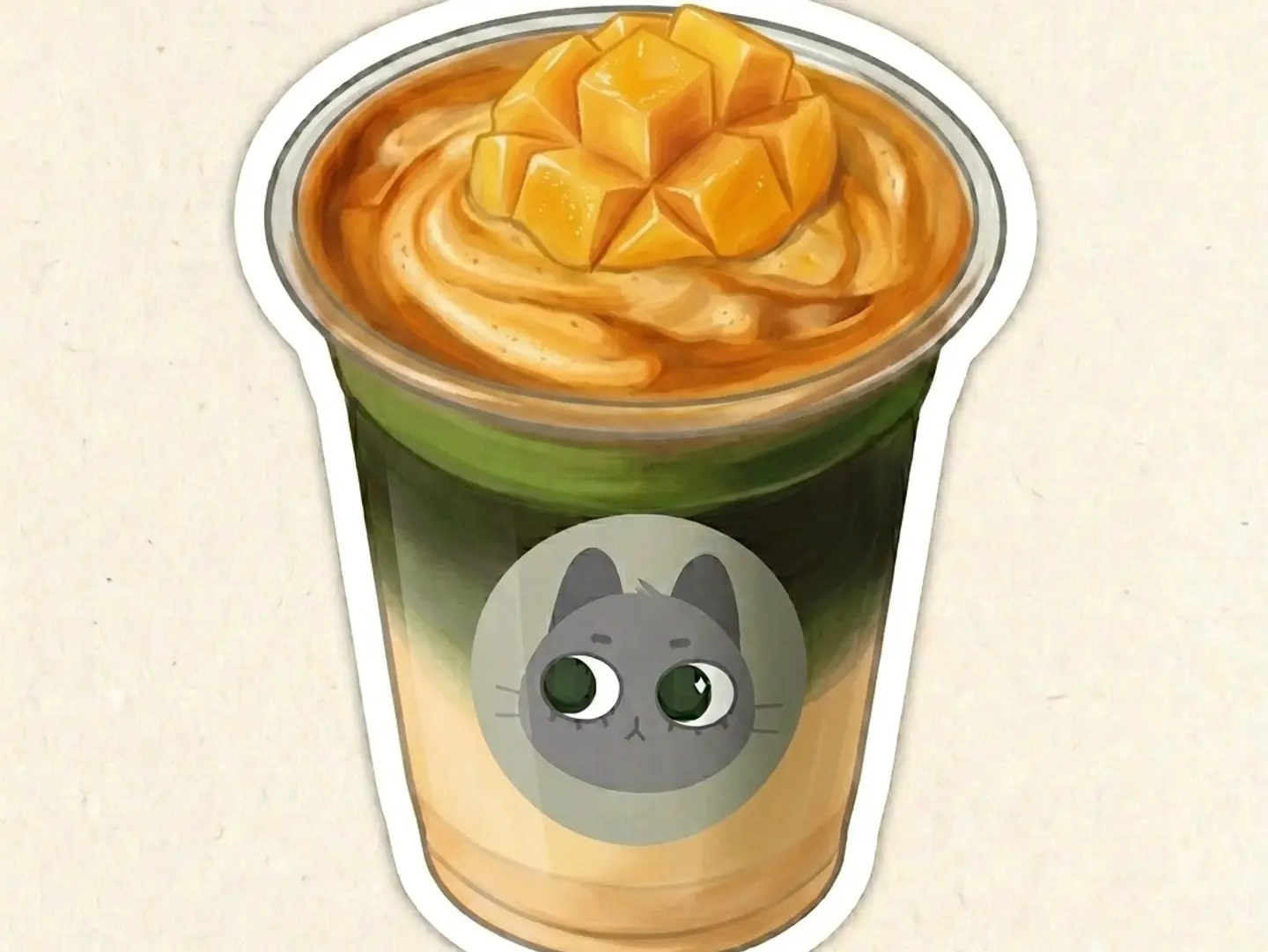 Mango Milo Matcha