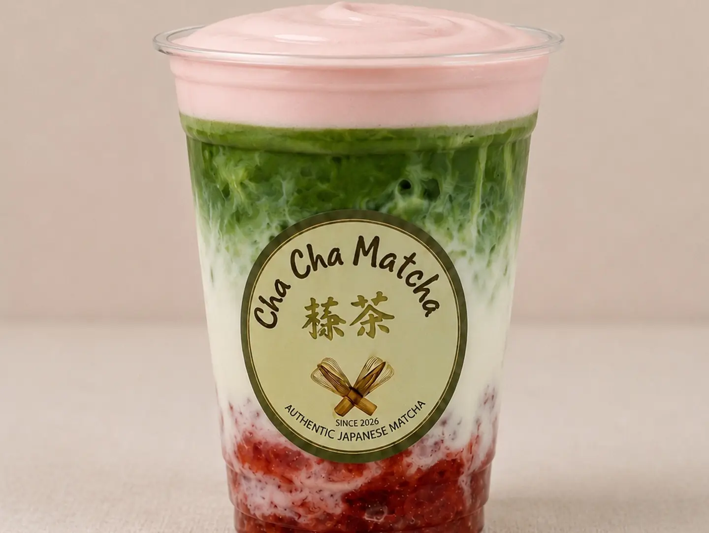 Strawberry Matcha