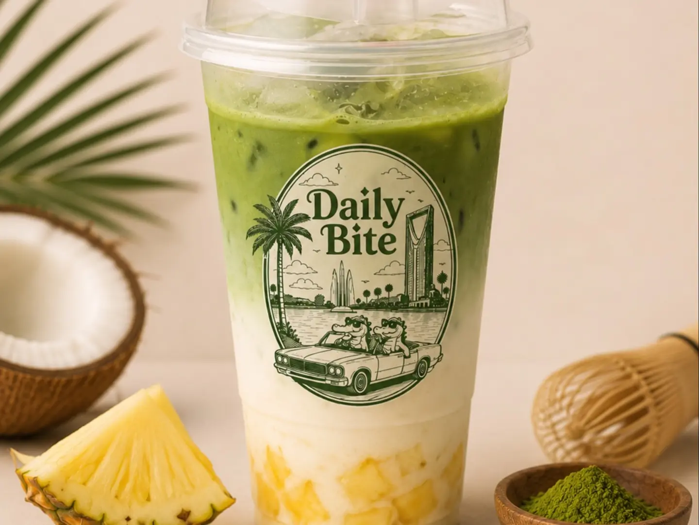 Pińa Colada Matcha
