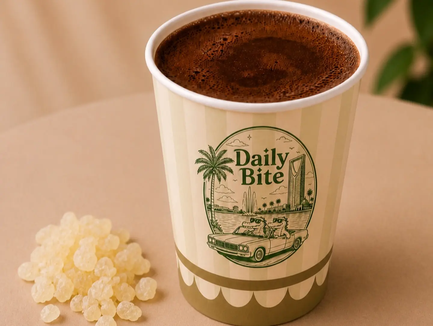 Turkish Coffee With Mastic