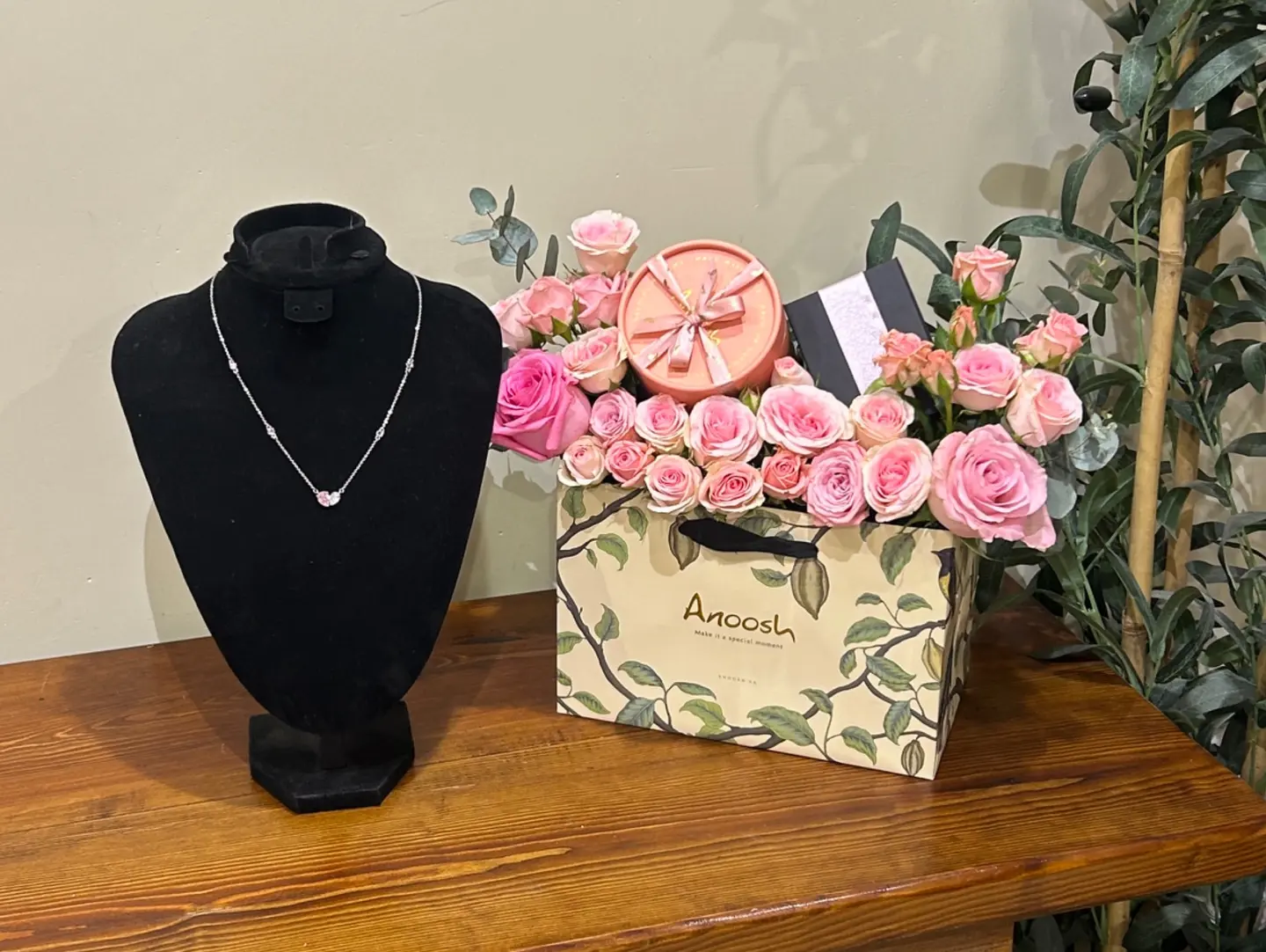 The Pink Package With Chocolate