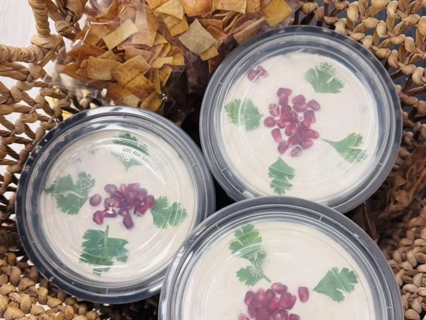 Grape Leaf Fatteh