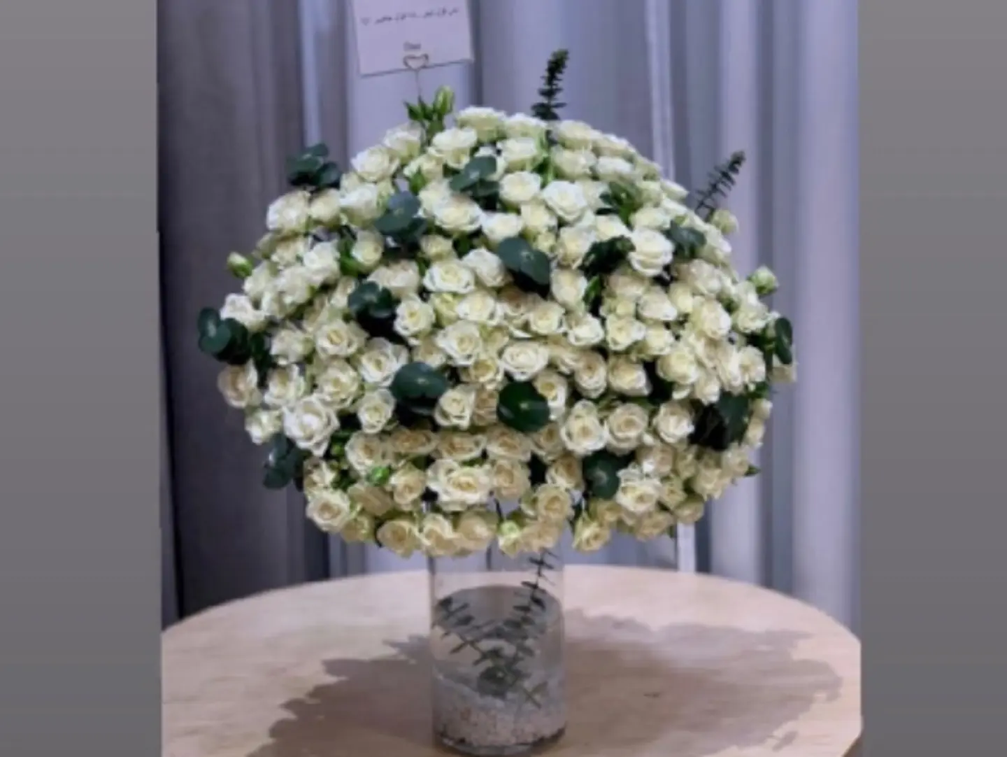 The Beauty Of The White Baby Juri's Vase