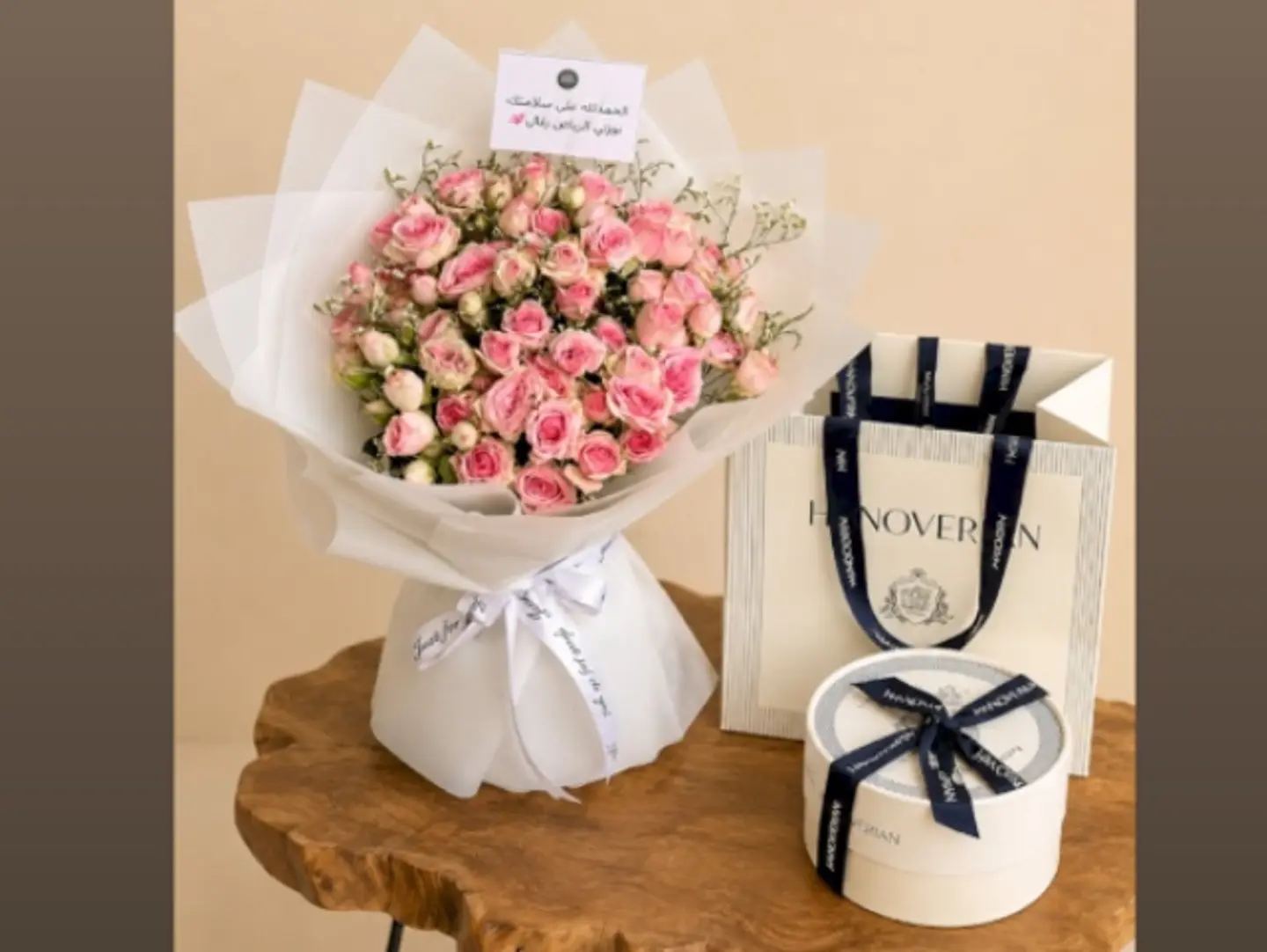 A Package Of Roses And Sweets